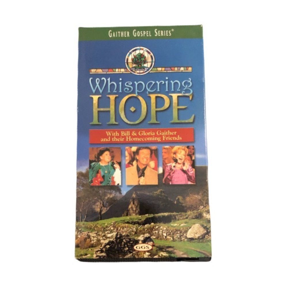 Whispering Hope VHS Gaither Gospel‎ Series, Vintage, 2000